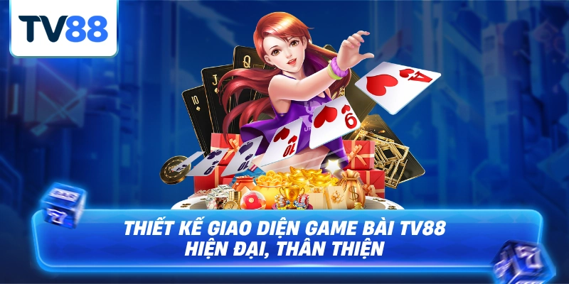 Thiết kế giao diện game bài tv88